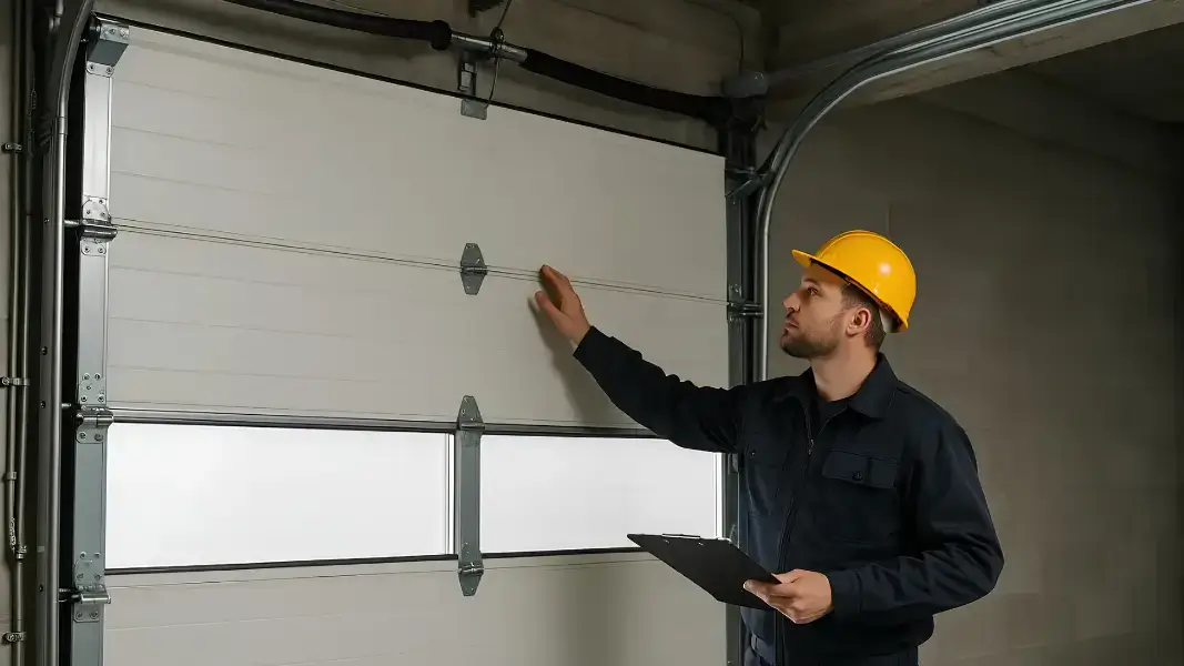 Garage door safety inspection in Denver, CO