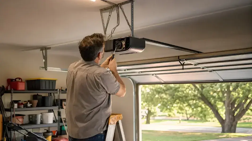 Garage door opener repair technician in Denver, CO