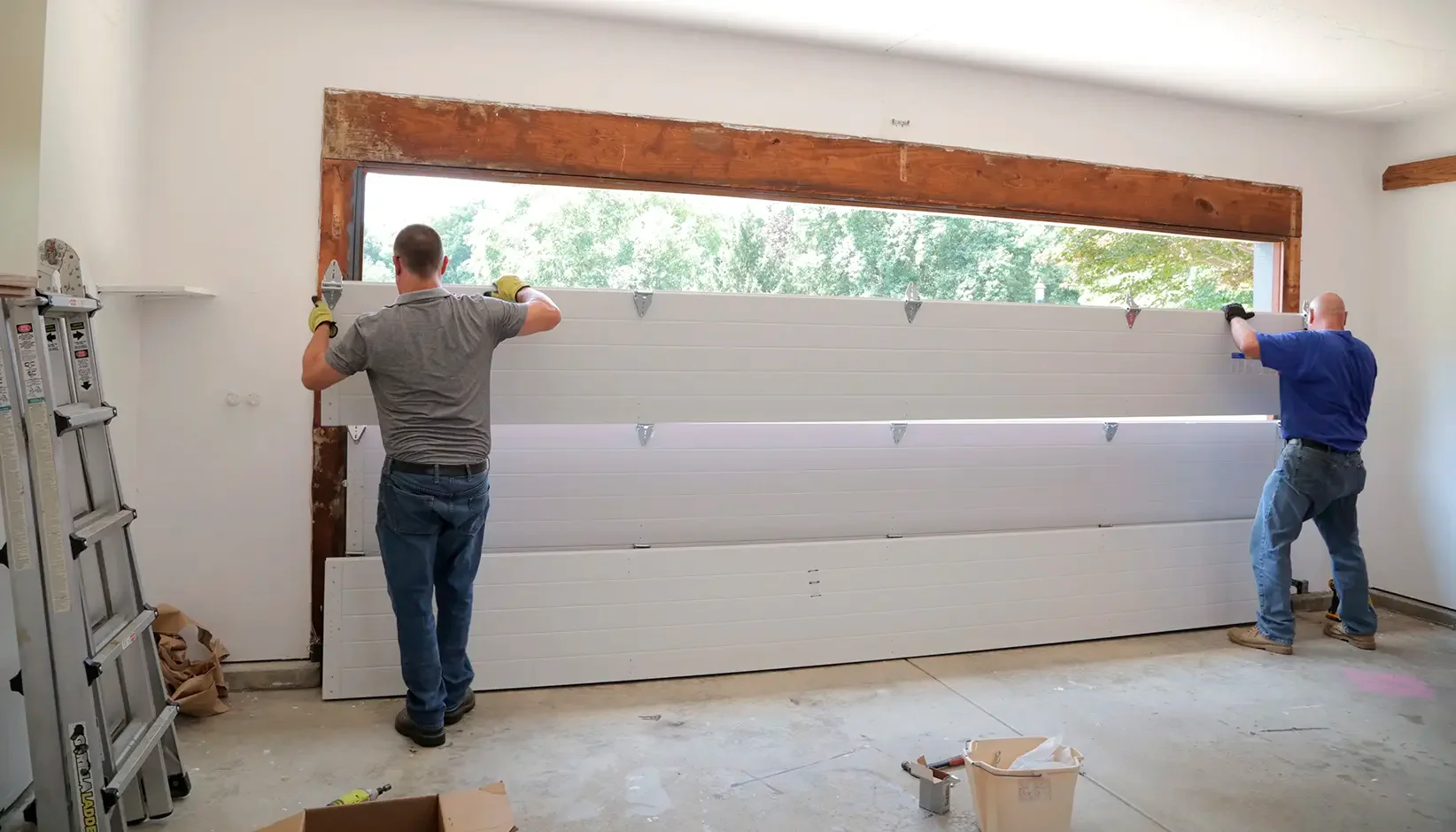 Garage door installation service in Denver, CO