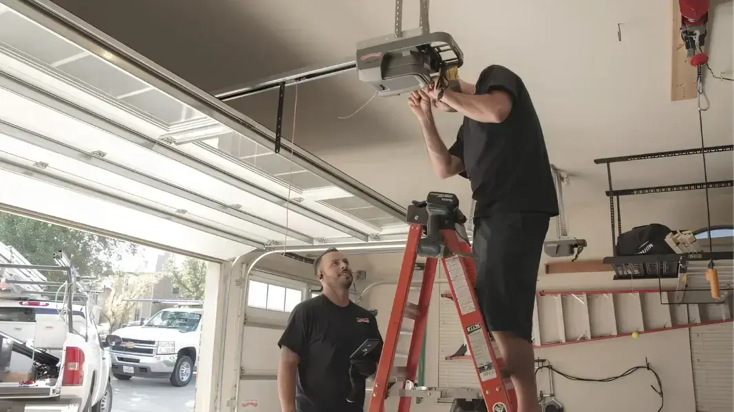 Garage door opener repair technician in Denver, CO
