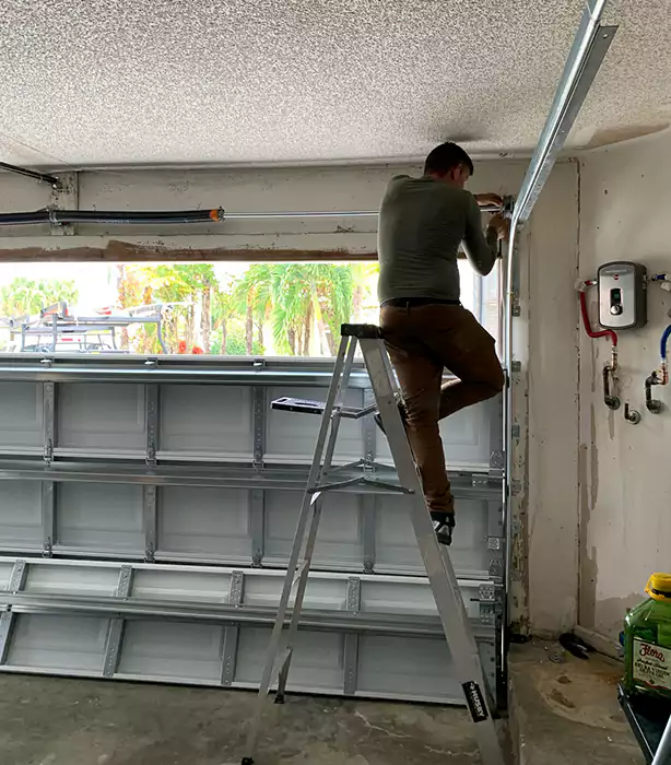 Licensed garage door repair technician working in Denver, CO