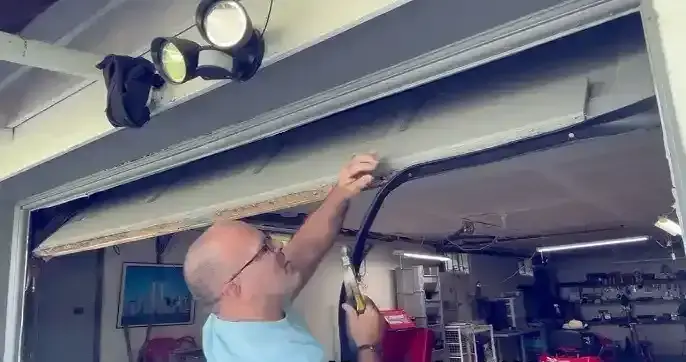 Garage door weather seal replacement in Denver, CO