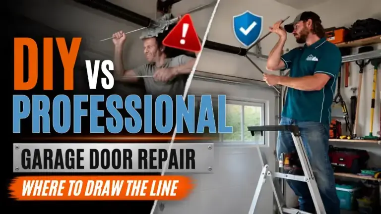 DIY vs professional garage door repair in Denver