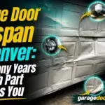 Garage Door Lifespan in Denver: How Many Years Each Part Gives You